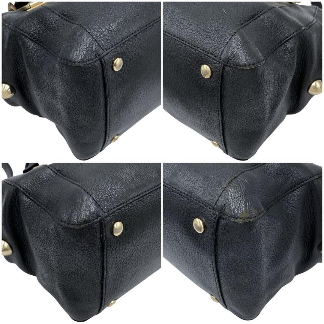 Chloe Hand Shoulder Bag Tote Purse 2way Leather Authentic