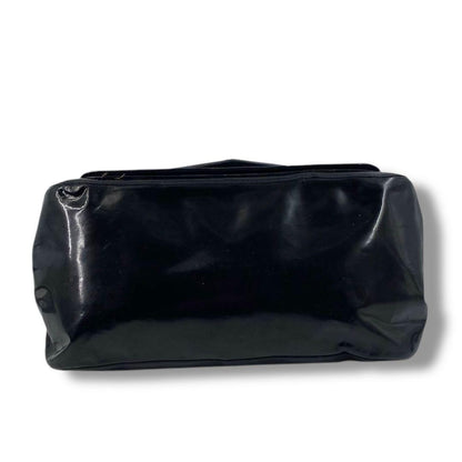 MULBERRY Smithfield  Hand Bag Tote Purse Patent Leather Black Authentic