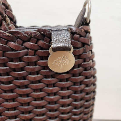 MULBERRY Hand Shoulder Bag Tote Purse Basket Bag 2way Authentic