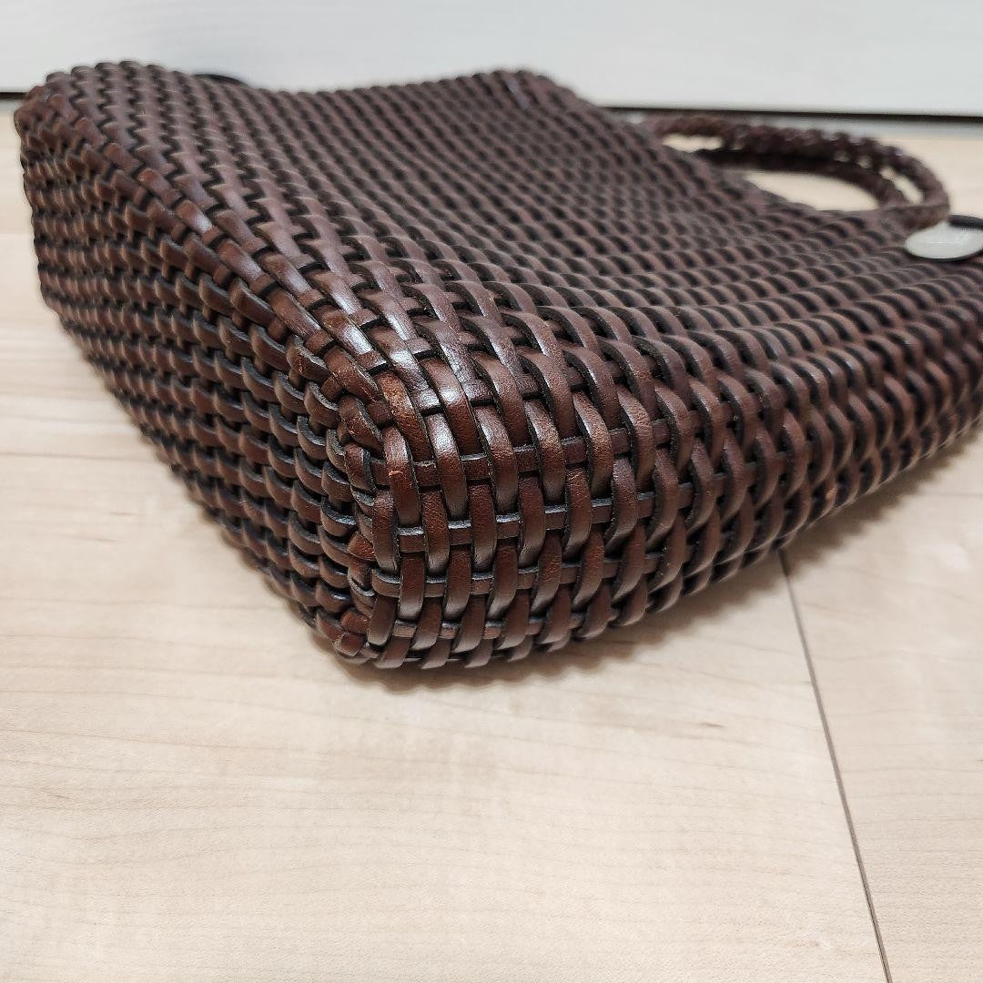 MULBERRY Hand Shoulder Bag Tote Purse Basket Bag 2way Authentic