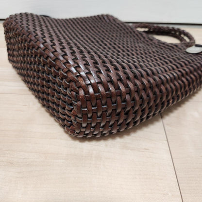 MULBERRY Hand Shoulder Bag Tote Purse Basket Bag 2way Authentic