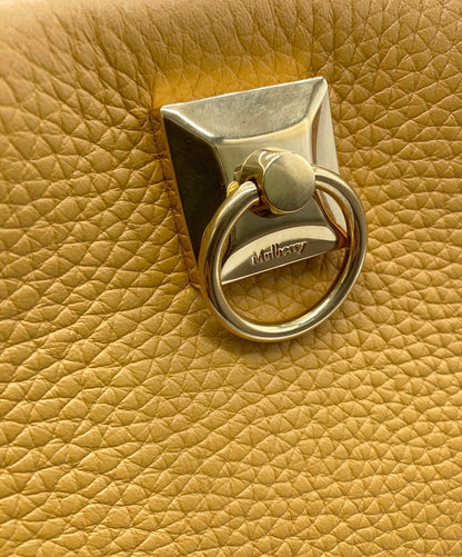 MULBERRY Shoulder Bag Purse Yellow Authentic