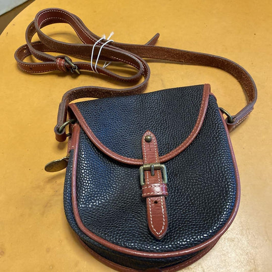 MULBERRY Shoulder Bag Purse Leather Black Brown Authentic