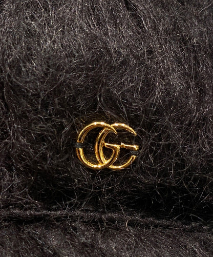 Gucci Hat Cap Baseball Cap GG Black Unisex Authentic