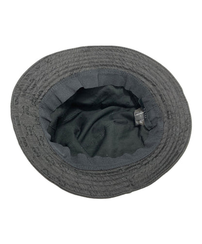 Gucci Bucket Hat GG Canvas Sherry Line Black Men's Authentic