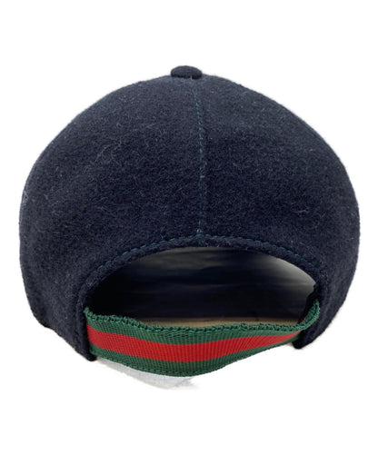 Gucci Hat Cap Baseball Cap GG Black Unisex Authentic