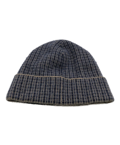 Gucci Knit Cap Logo Wool Men's Authentic