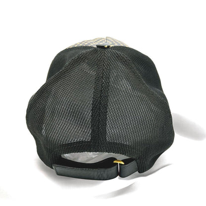 Gucci SEGA Hat Cap Baseball Cap Star Black Gold Men's Size XL Authentic