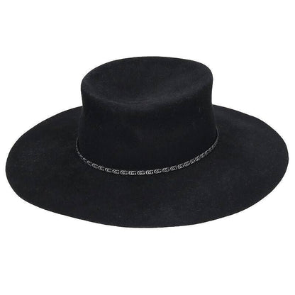 Gucci Ribbon Brim Hat GG Black Men's Authentic