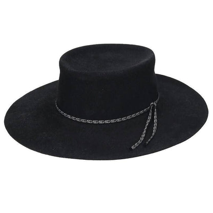 Gucci Ribbon Brim Hat GG Black Men's Authentic