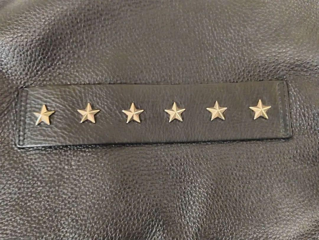 Red Valentino Clutch Bag Second Bag Leather Black Authentic