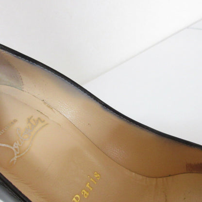 Christian Louboutin Shoes Pumps Heel EU 36 US 6 Black Authentic