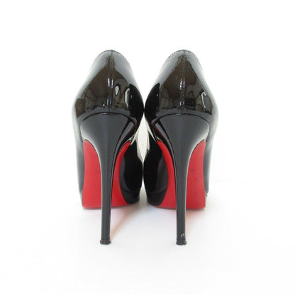 Christian Louboutin Shoes Pumps Heel EU 36 US 6 Black Authentic