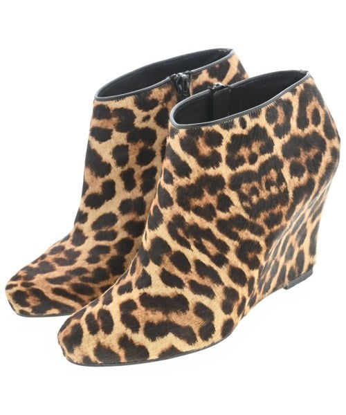 Christian Louboutin Bootie Boots Shoes EU 39 US 9 Beige Brown Authentic