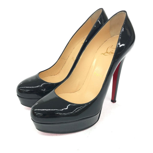 Christian Louboutin Shoes Pumps Heel EU 38 US 8 Black Authentic