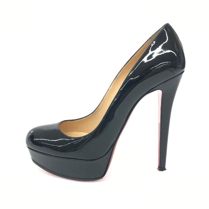 Christian Louboutin Shoes Pumps Heel EU 38 US 8 Black Authentic