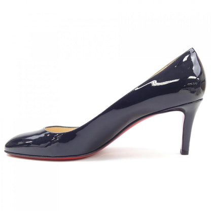 Christian Louboutin Shoes Pumps Heel EU 38 US 8 Navy Authentic