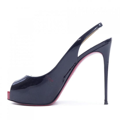 Christian Louboutin Shoes Pumps Heel EU 38.5 US 8.5 Black Authentic