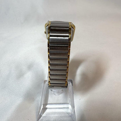 Christian Dior Quartz Watch Wristwatch CD Gold Silver Women's Authentic