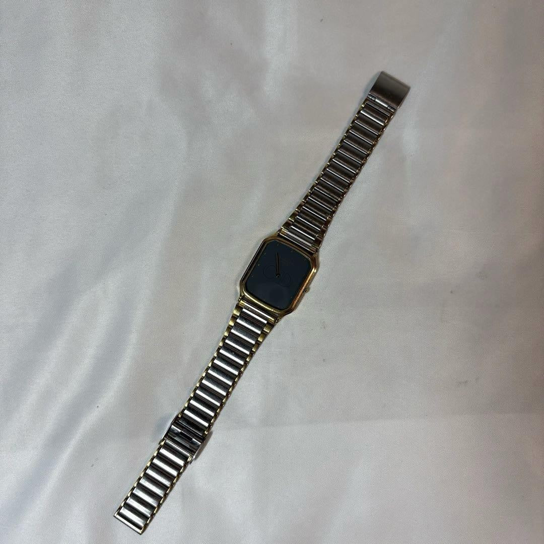 Christian Dior Quartz Watch Wristwatch CD Gold Silver Women's Authentic