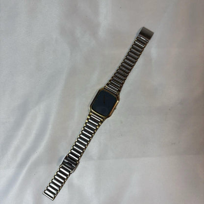 Christian Dior Quartz Watch Wristwatch CD Gold Silver Women's Authentic