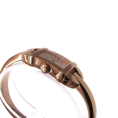 GUCCI 6800L Quartz Watch Wristwatch Pink Gold Women's Authentic