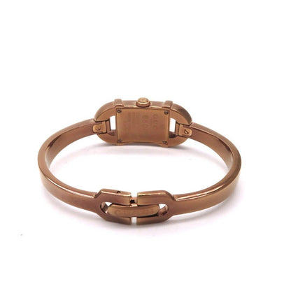 GUCCI 6800L Quartz Watch Wristwatch Pink Gold Women's Authentic