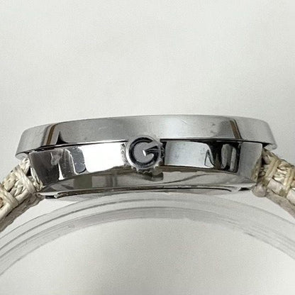 GUCCI 129.5 Quartz Watch Wristwatch Sherry Line Silver Women's Authentic