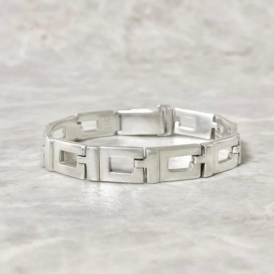 GUCCI Bracelet Bangle G Silver 925 Women Accessory Authentic