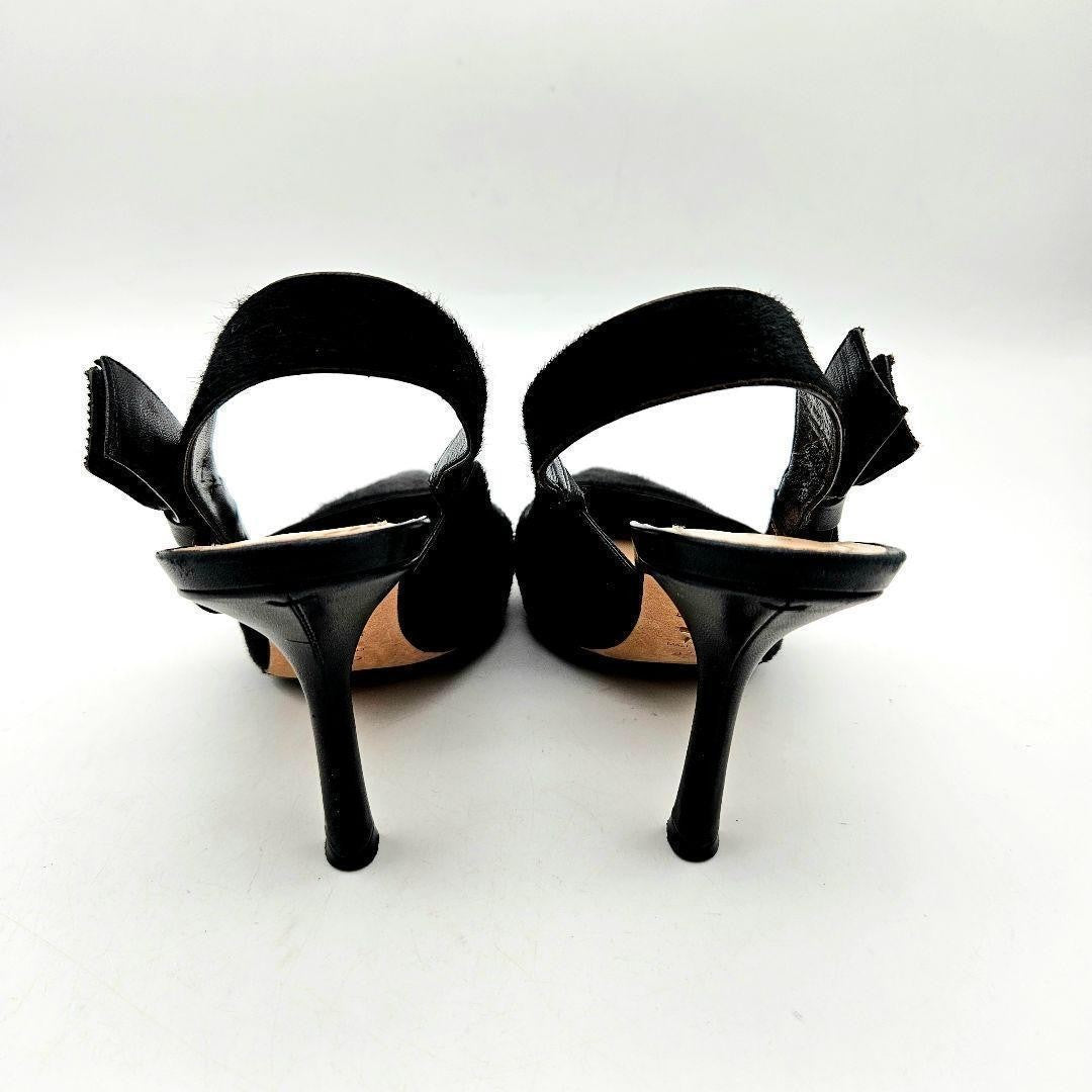 Christian Dior Shoes Pumps Heel EU 37 US 7 Black Authentic