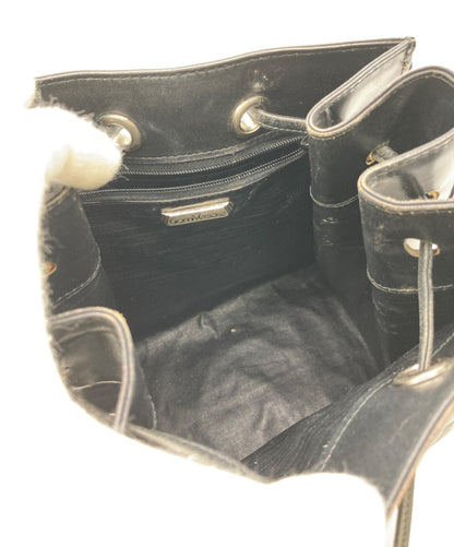 VERSACE Shoulder Bag Purse Black Authentic