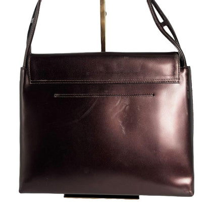 GIVENCHY Handbag Purse shoulder bag 4G logo leather wine red Unisex Authentic