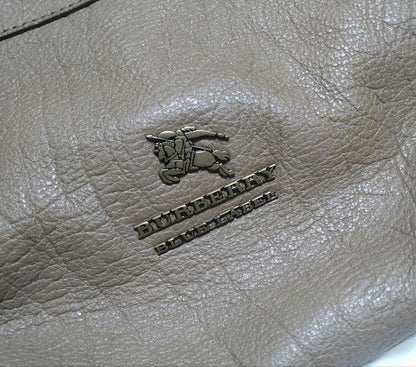 BURBERRY BLUE LABEL Shoulder Bag Purse Beige Authentic