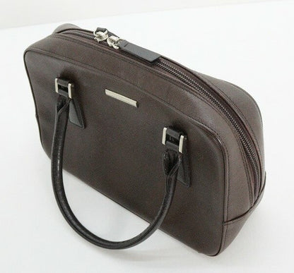 BURBERRY Bag Nova Check Logo Plate Hand Tote Purse