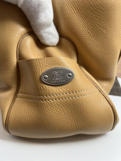 CELINE handbag Purse Boogie Bag Leather Used Women's Authentic