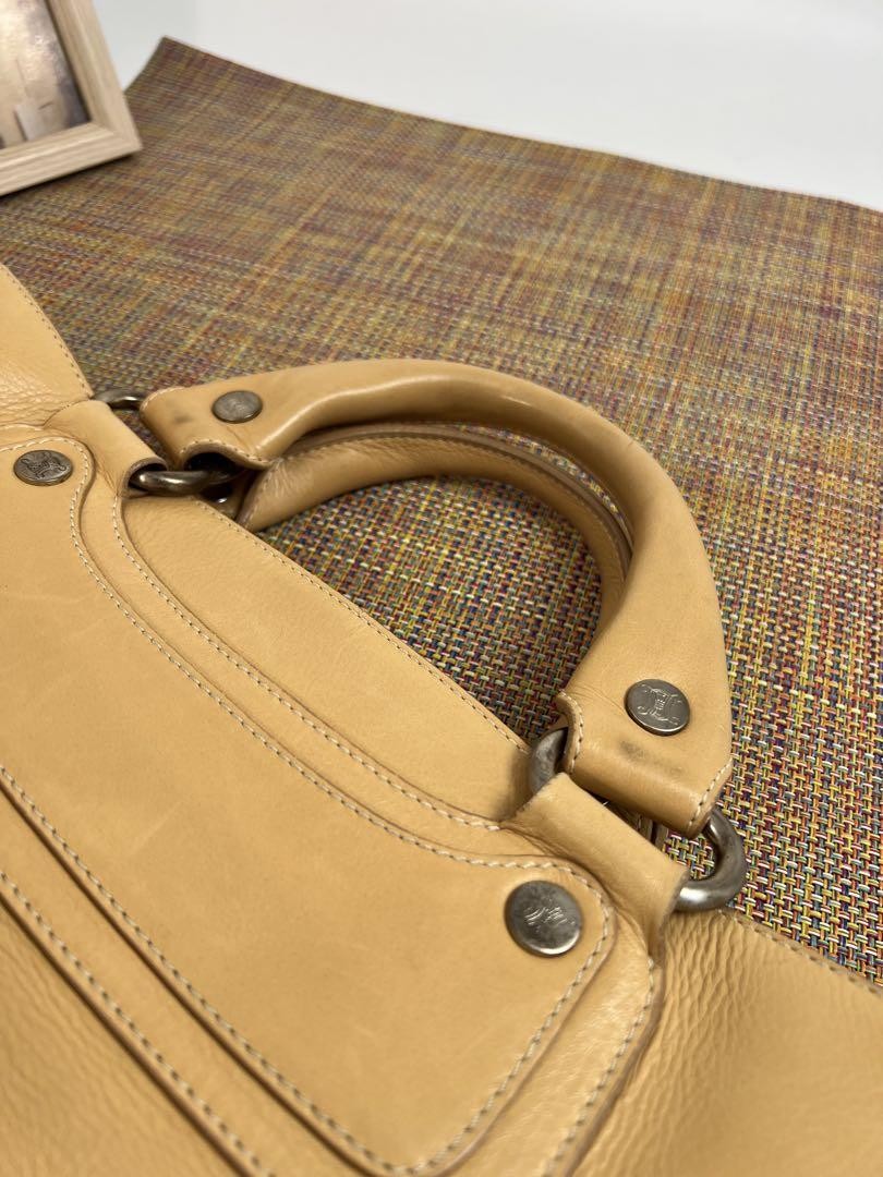 CELINE handbag Purse Boogie Bag Leather Used Women's Authentic