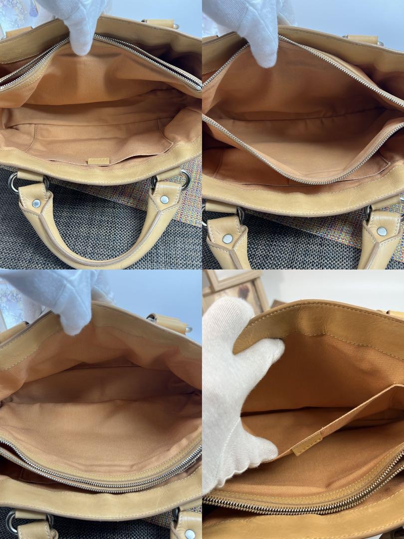 CELINE handbag Purse Boogie Bag Leather Used Women's Authentic