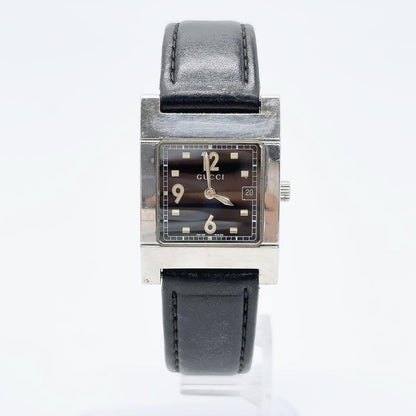 GUCCI Quartz Watch Wristwatch Silver Women's Authentic