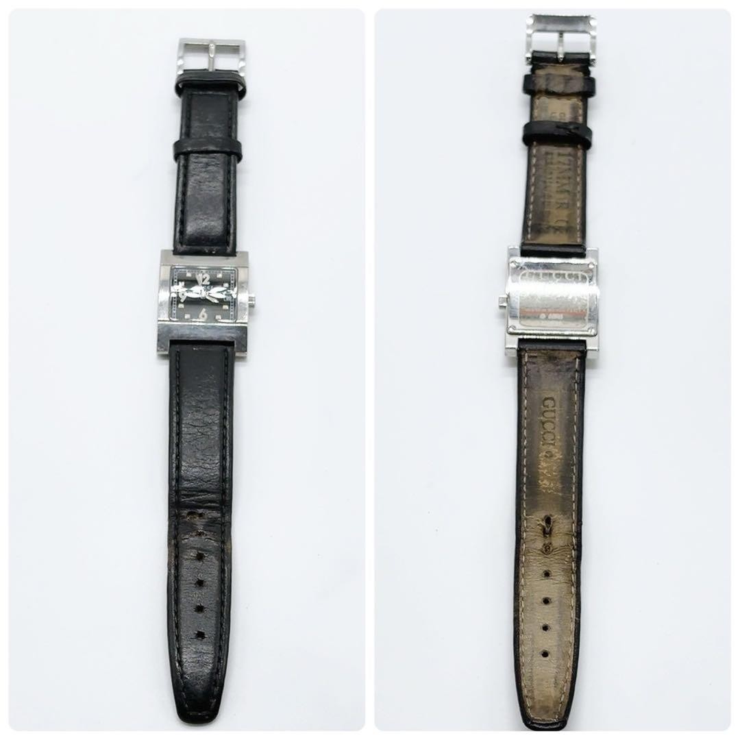 GUCCI Quartz Watch Wristwatch Silver Women's Authentic