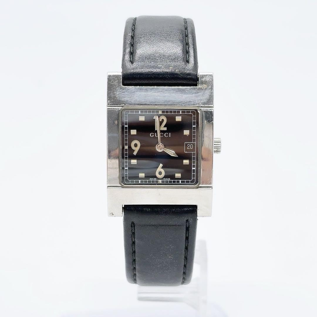 GUCCI Quartz Watch Wristwatch Silver Women's Authentic