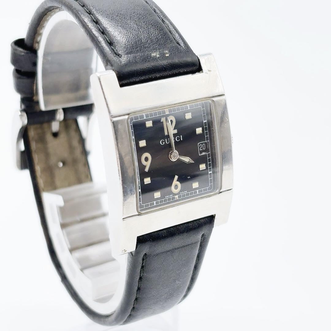 GUCCI Quartz Watch Wristwatch Silver Women's Authentic