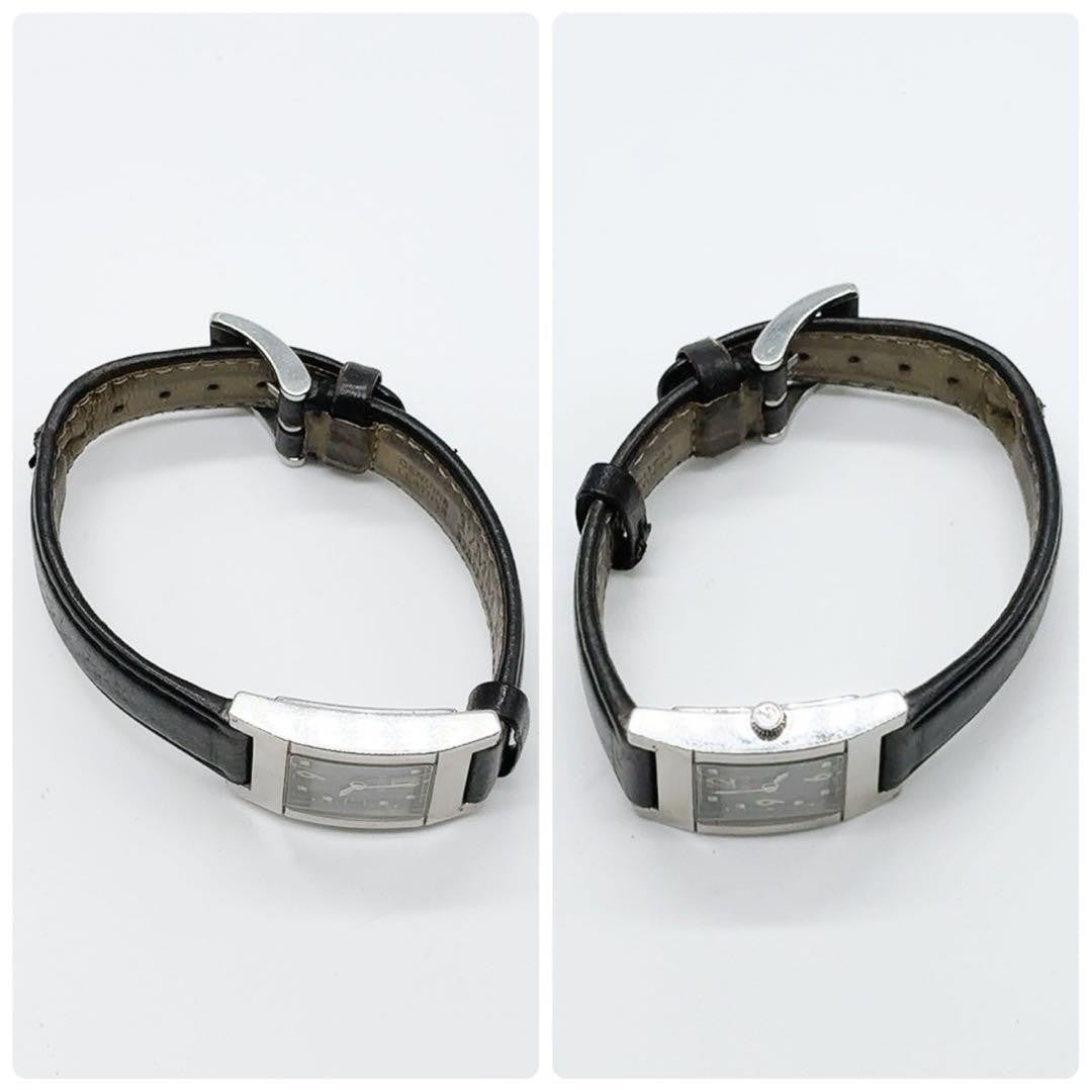 GUCCI Quartz Watch Wristwatch Silver Women's Authentic