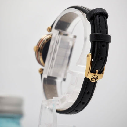 GUCCI Quartz Watch Wristwatch White Blue Black Women's Authentic