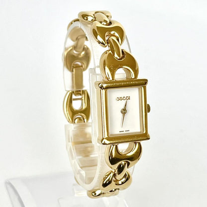 GUCCI 1800L Quartz Watch Wristwatch Gold Women's Authentic