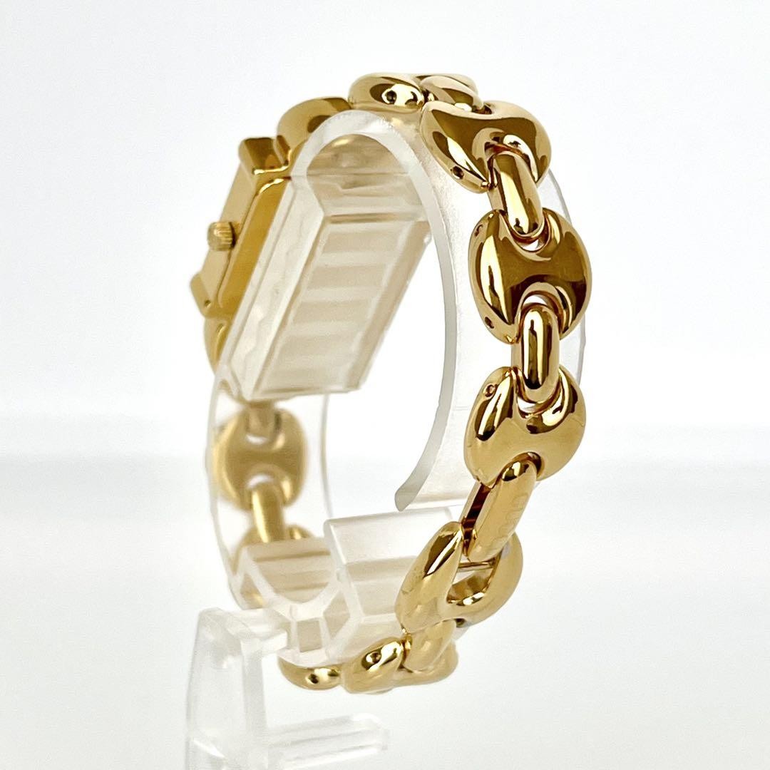 GUCCI 1800L Quartz Watch Wristwatch Gold Women's Authentic