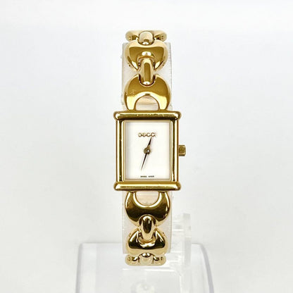 GUCCI 1800L Quartz Watch Wristwatch Gold Women's Authentic