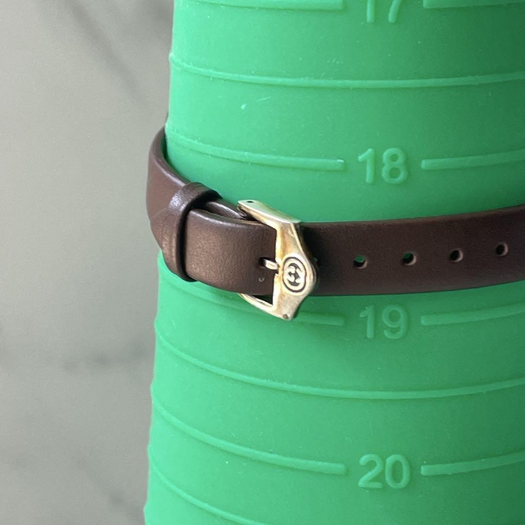 GUCCI 6000.2.L Quartz Watch Wristwatch Sherry Line Gold Women's Authentic