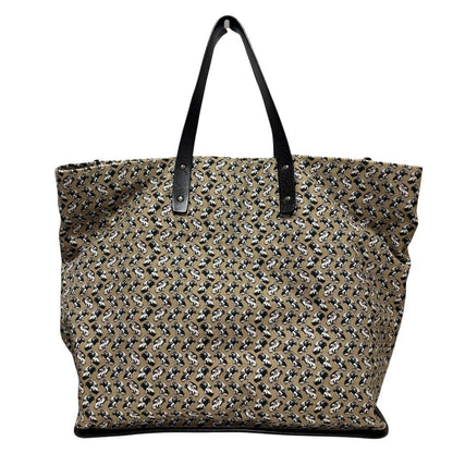 Dolce & Gabbana Hand Bag Tote Purse Beige Authentic
