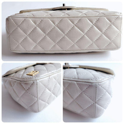 GIVENCHY Shoulder Bag Purse Chain 4G Leather Authentic