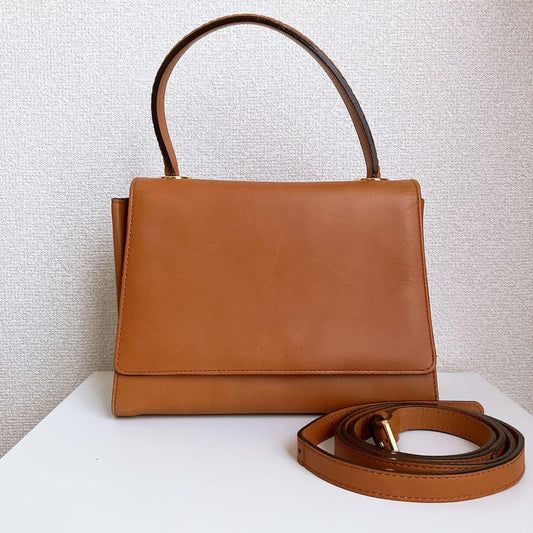 Valentino Garavani Hand Shoulder Bag Tote Purse 2way Logo Authentic